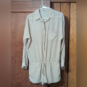 Haute Hippie Jumper With Tie Waist Size Medium